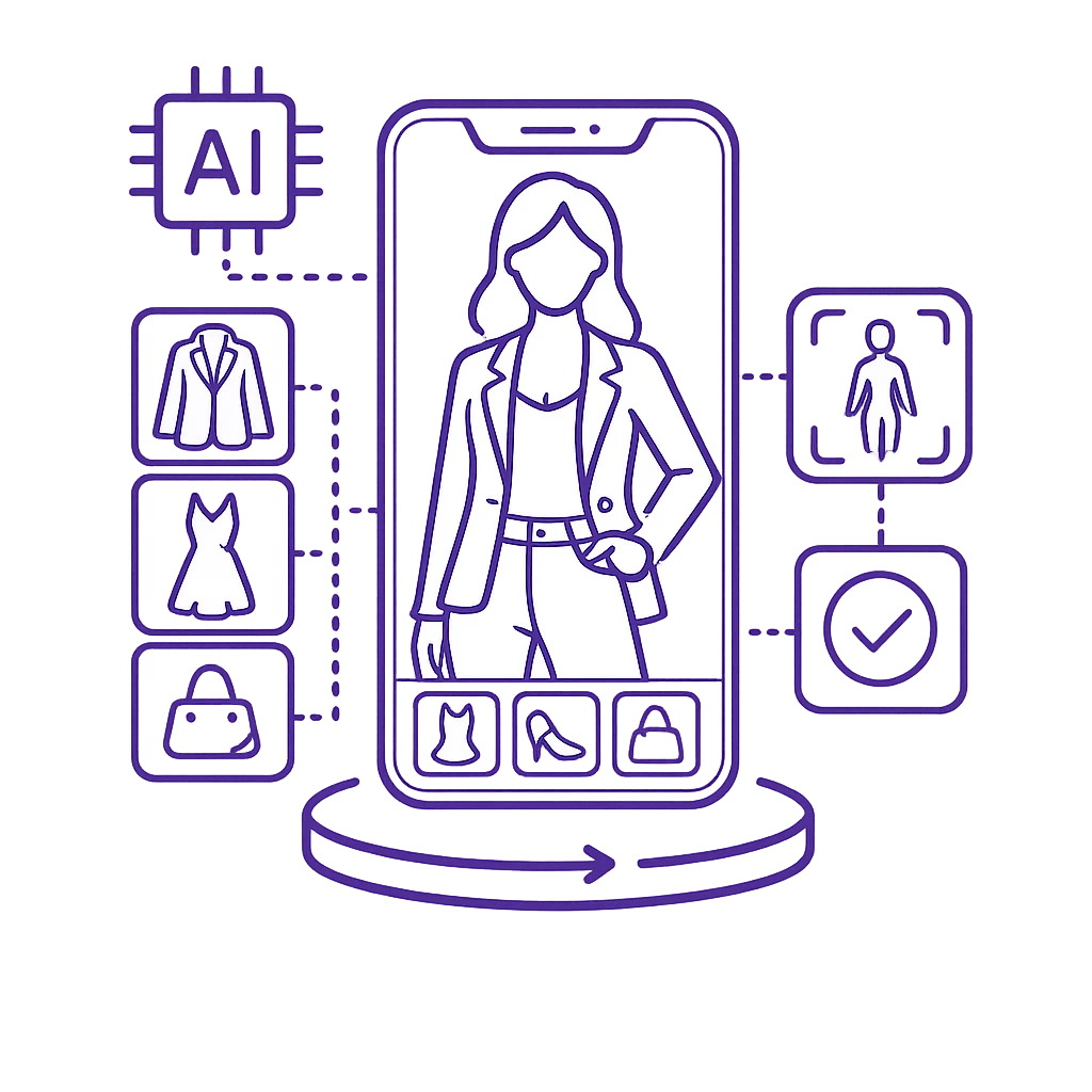 AI Fashion Content & Virtual Try-On Platform