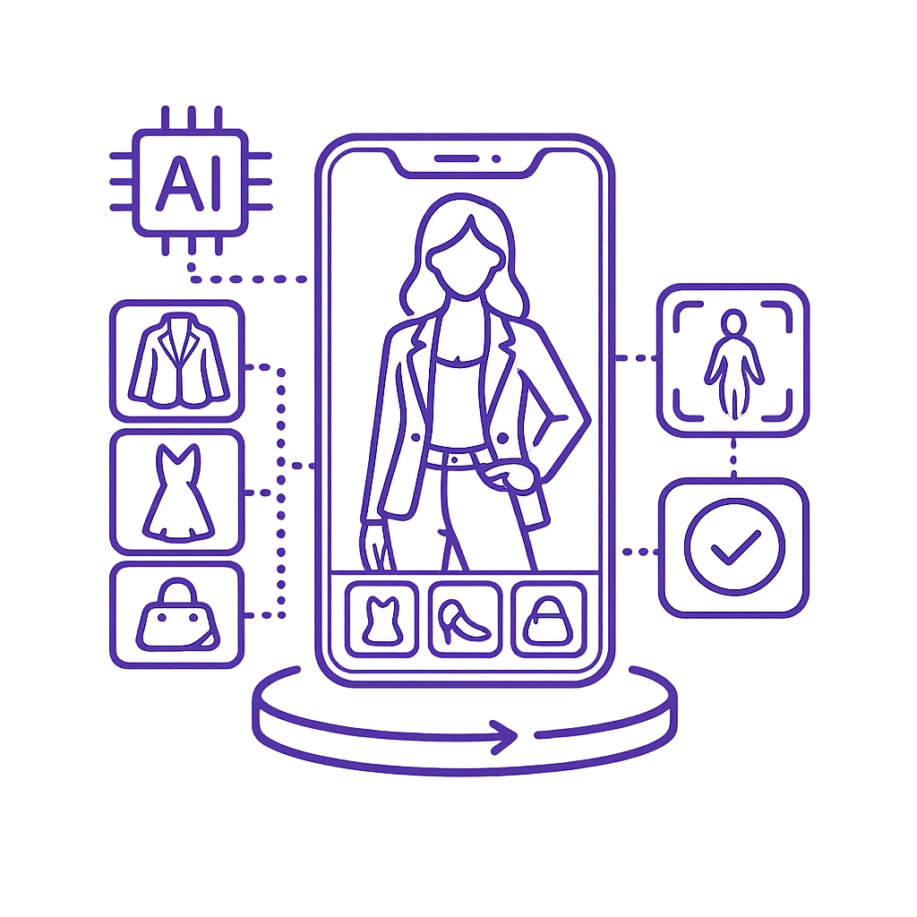 AI Fashion Content & Virtual Try-On Platform